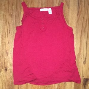 Tillys Red Tank Top